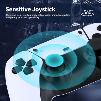 Consola de Videojuegos 4K Pro Game Stick de 64 GB con Más de 30 000 Juegos, Mando Inalámbrico Doble de 2.4 G, TV Stick de Juegos Clasicos Retro